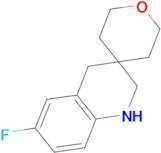 6'-Fluoro-2',4'-dihydro-1'H-spiro[oxane-4,3'-quinoline]