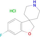 6-Fluoro-2H-spiro[1-benzofuran-3,4'-piperidine] hydrochloride