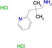 2,2-Dimethyl-3-(pyridin-2-yl)propan-1-amine dihydrochloride