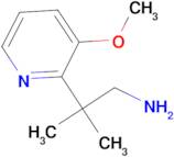 2-(3-Methoxypyridin-2-yl)-2-methylpropan-1-amine