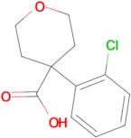 4-(2-Chlorophenyl)oxane-4-carboxylic acid