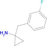 1-[(3-Fluorophenyl)methyl]cyclopropan-1-amine