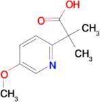 2-(5-Methoxypyridin-2-yl)-2-methylpropanoic acid