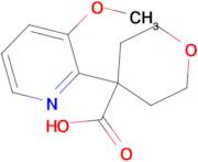 4-(3-Methoxypyridin-2-yl)oxane-4-carboxylic acid