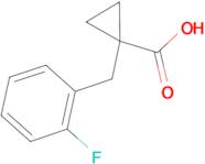 1-(2-Fluorobenzyl)cyclopropane-1-carboxylic acid