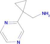 [1-(Pyrazin-2-yl)cyclopropyl]methanamine