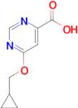 6-(Cyclopropylmethoxy)pyrimidine-4-carboxylic acid