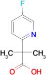 2-(5-Fluoropyridin-2-yl)-2-methylpropanoic acid