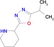 2-[5-(Propan-2-yl)-1,3,4-oxadiazol-2-yl]piperidine