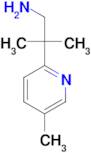 2-Methyl-2-(5-methylpyridin-2-yl)propan-1-amine