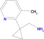 [1-(3-Methylpyridin-2-yl)cyclopropyl]methanamine