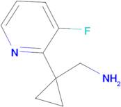 [1-(3-Fluoropyridin-2-yl)cyclopropyl]methanamine