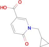 1-(Cyclopropylmethyl)-6-oxo-1,6-dihydropyridine-3-carboxylic acid