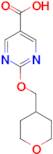 2-(Oxan-4-ylmethoxy)pyrimidine-5-carboxylic acid