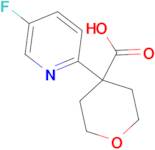 4-(5-Fluoropyridin-2-yl)oxane-4-carboxylic acid