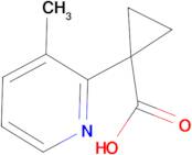 1-(3-Methylpyridin-2-yl)cyclopropane-1-carboxylic acid