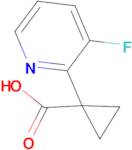 1-(3-Fluoropyridin-2-yl)cyclopropane-1-carboxylic acid