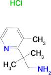 2-Methyl-2-(3-methylpyridin-2-yl)propan-1-amine hydrochloride