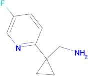 [1-(5-Fluoropyridin-2-yl)cyclopropyl]methanamine