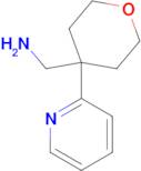 [4-(Pyridin-2-yl)oxan-4-yl]methanamine