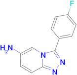 3-(4-Fluorophenyl)-[1,2,4]triazolo[4,3-a]pyridin-6-amine
