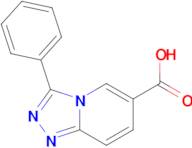 3-Phenyl-[1,2,4]triazolo[4,3-a]pyridine-6-carboxylic acid