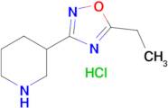 3-(5-Ethyl-1,2,4-oxadiazol-3-yl)piperidine hydrochloride