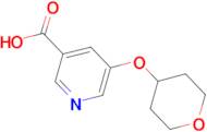 5-(Oxan-4-yloxy)pyridine-3-carboxylic acid