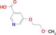 5-(2-Methoxyethoxy)pyridine-3-carboxylic acid