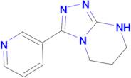 3-5H,6H,7H,8H-[1,2,4]Triazolo[4,3-a]pyrimidin-3-ylpyridine