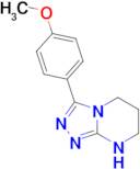 3-(4-Methoxyphenyl)-5H,6H,7H,8H-[1,2,4]triazolo[4,3-a]pyrimidine