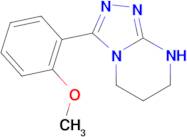 3-(2-Methoxyphenyl)-5H,6H,7H,8H-[1,2,4]triazolo[4,3-a]pyrimidine