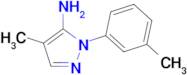 4-Methyl-1-(3-methylphenyl)-1H-pyrazol-5-amine