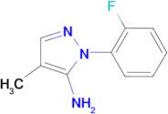 1-(2-Fluorophenyl)-4-methyl-1H-pyrazol-5-amine