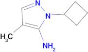 1-Cyclobutyl-4-methyl-1H-pyrazol-5-amine