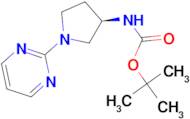 tert-Butyl N-[(3R)-1-(pyrimidin-2-yl)pyrrolidin-3-yl]carbamate