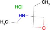 N,3-Diethyloxetan-3-amine hydrochloride