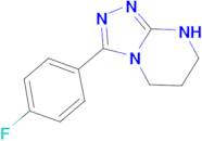 3-(4-Fluorophenyl)-5H,6H,7H,8H-[1,2,4]triazolo[4,3-a]pyrimidine