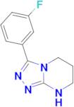 3-(3-Fluorophenyl)-5H,6H,7H,8H-[1,2,4]triazolo[4,3-a]pyrimidine