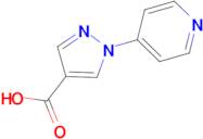 1-(Pyridin-4-yl)-1H-pyrazole-4-carboxylic acid