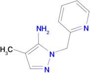 4-Methyl-1-(pyridin-2-ylmethyl)-1H-pyrazol-5-amine