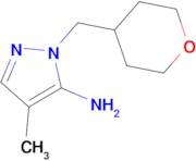 4-Methyl-1-(oxan-4-ylmethyl)-1H-pyrazol-5-amine