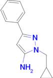 1-(Cyclopropylmethyl)-3-phenyl-1H-pyrazol-5-amine