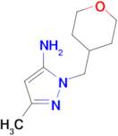 3-Methyl-1-(oxan-4-ylmethyl)-1H-pyrazol-5-amine