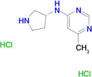 6-Methyl-N-[(3R)-pyrrolidin-3-yl]pyrimidin-4-amine dihydrochloride