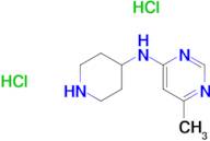 6-Methyl-N-(piperidin-4-yl)pyrimidin-4-amine dihydrochloride
