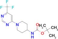 tert-Butyl N-1-[6-(trifluoromethyl)pyrimidin-4-yl]piperidin-4-ylcarbamate