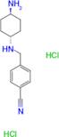 4-[(1R*,4R*)-4-Aminocyclohexylamino]methyl-benzonitrile dihydrochloride