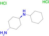 (1R*,4R*)-N1-Cyclohexylcyclohexane-1,4-diamine dihydrochloride