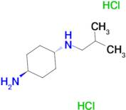 (1R*,4R*)-N1-Isobutylcyclohexane-1,4-diamine dihydrochloride